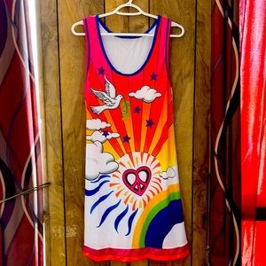 Graphic night gown. Polyester size XL